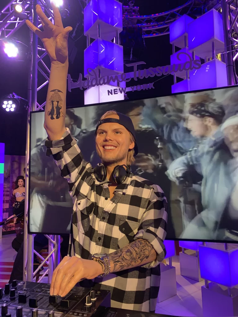 Estatua de cera de Avicii - Madame Tussauds NYC