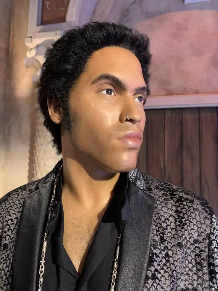 Estatua de cera de Lenny Kravitz - Madame Tussauds NYC
