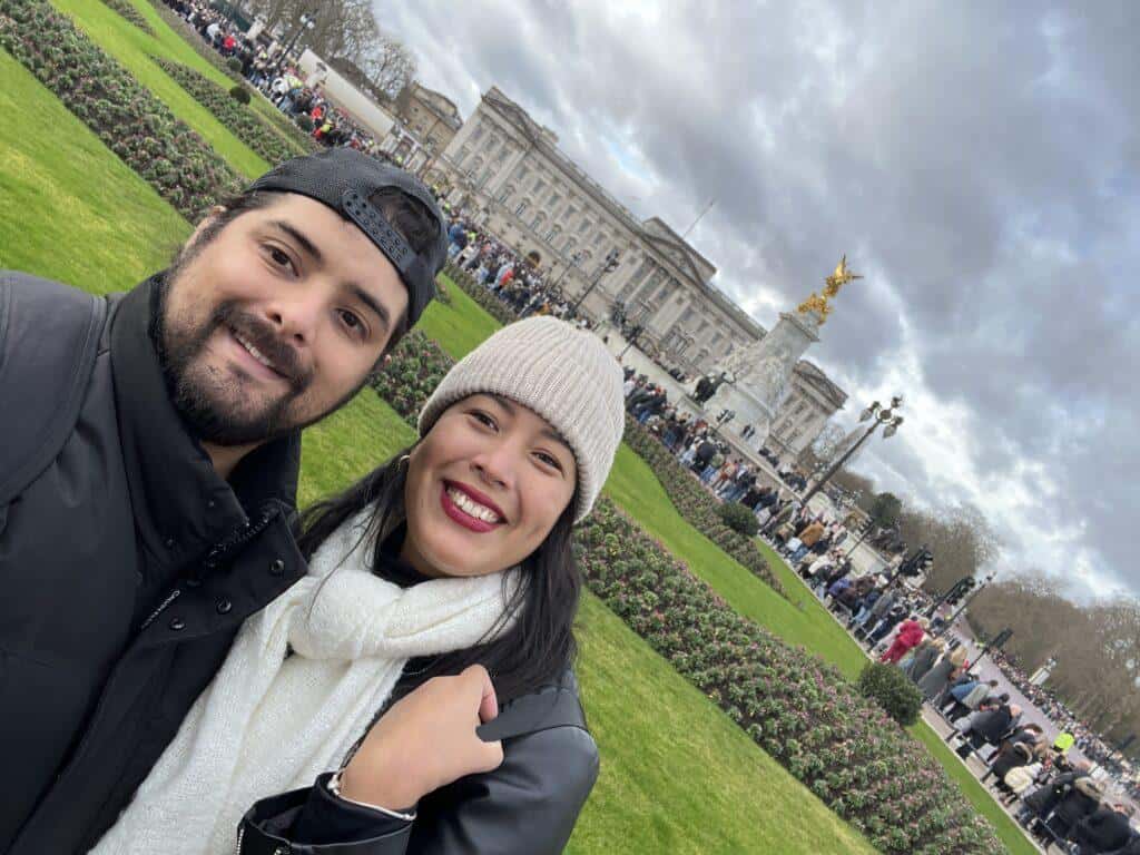 Jackie y yo en Buckingham Palace Guía de Londres 2025 5